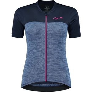 Rogelli Melange Fietsshirt - Korte Mouwen - Dames - Paars, Roze - Maat S