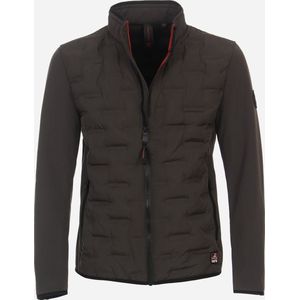 CASA MODA comfort fit vest - groen - Maat: 5XL
