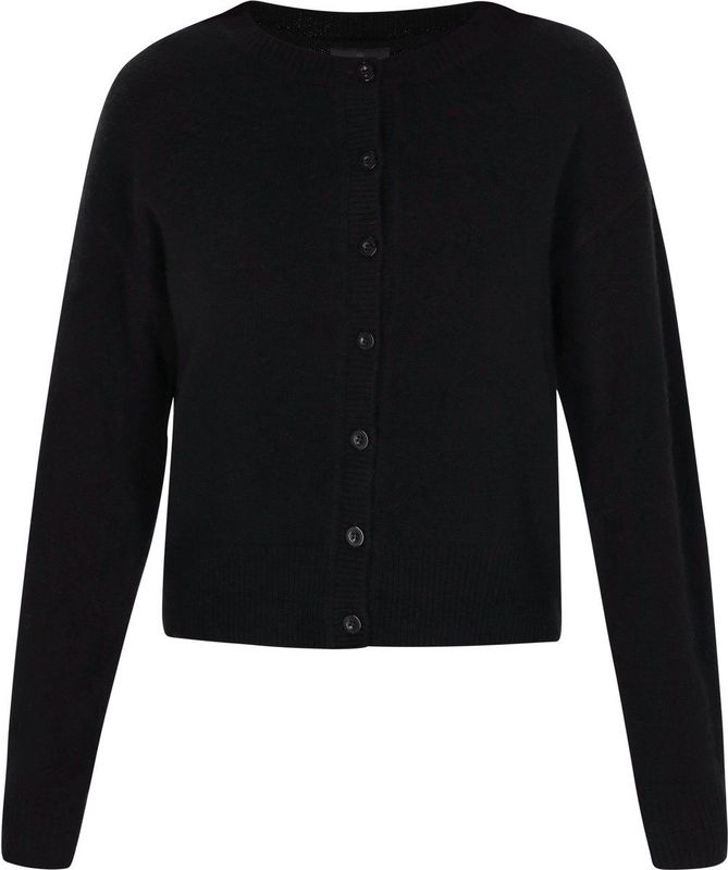 DreiMaster - Classic - Gebreid Vest - Zwart