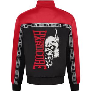 100% Hardcore Trainingsjack Essential Fel Rood - Maat: XS