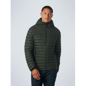 No Excess - Jas - Donker Groen - Met Capuchon