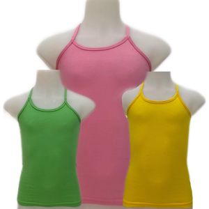 Embrator meisjes Spaghetti Hemdjes 3-stuks mix maat 164
