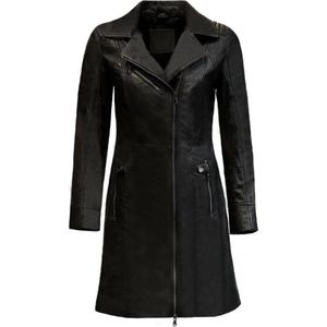 100% leren dames jas zwart- stratto - 50