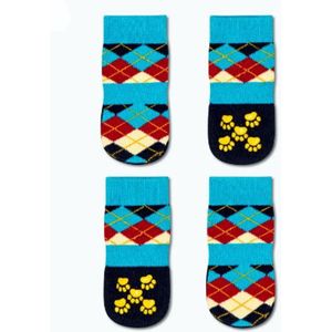 Happy Socks - Argyle Dog Sock - unisex - Sokken