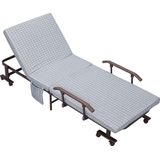 HOMCOM opklapbed met wielen 831-517V01