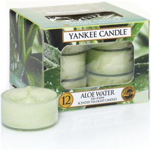 Yankee Candle Waxinelichtjes Aleo Water