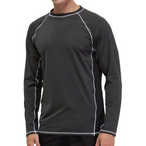 Rash Guard Heren met Lange Mouwen - UV-Bescherming en Sneldrogend Wandelen