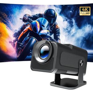 Mini Beamer - 4K Beeldkwaliteit - Android 11.0 - Projector Scherm - WIFI 6 & Bluetooth 5.2 - 200 ANSI - FULL HD - Home Cinema - 2024 Model