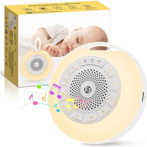 Equivera White Noise Machine - Volwassenen - Baby´s - Slaaphulp - Witte Ruis Machine - Slaaptrainer