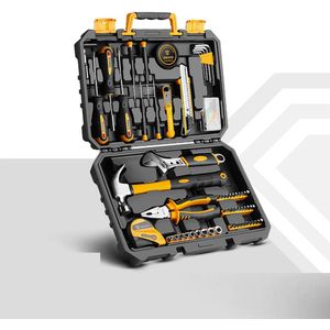 Gereedschapskoffer Gevuld - Gereedschapset In Koffer - 113Pcs - Uitgebreid - Zwart