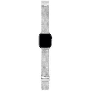 Ted Baker Stainless Steel Tb Apple Watch Bands Armband: 100% Mesh BKS38S317B0