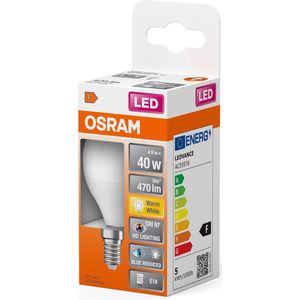 OSRAM SUPERSTAR+ CLASSIC P 40 FR LED lamp, 4,9W, 470lm