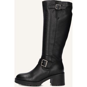 BLASZ - 2MAZ314 - Boots - Zwart - Schachthoogte 36 cm - Blokhak 6 cm