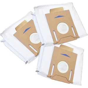 Ecovacs Deebot N8, N10, T8 en T9 Serie Stofzakken (3 Stuks, Plus.Parts® alternatief voor D-DB03)
