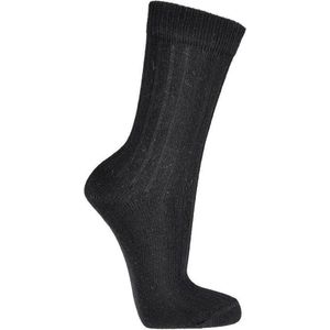 Wollen sokken met Marino en Kashmir wol, 2 paar, zwart, maat 35/38