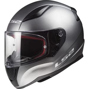LS2 Helm Rapid II FF353 mat titanium maat XS