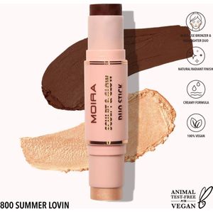 Moira Sculpt and Glow Duo Stick 800 Summer Lovin
