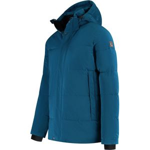 Travelin' Sverger Heren - Puffer winterjas - Waterbestendig - Blauw