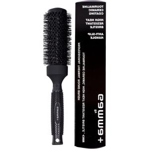 Thermo-haarborstel van toermalijn-keramiek met antislip handvat en lichtgewicht ontwerp - 43 mm diameter