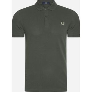 Fred Perry Plain fred perry shirt - fieldgreen oatmeal