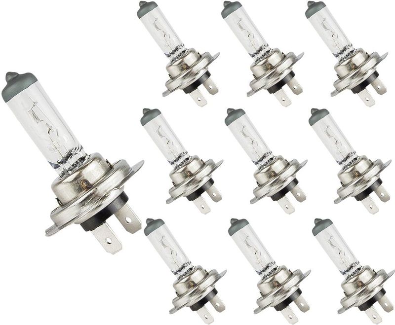 EXTREME - Halogeenlamp H7 - 12V 55W - PX26d - Auto Koplamp Dimlicht & Grootlicht - 10 stuks