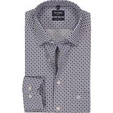 OLYMP - Luxor - Overhemd - Marine Blauw - Modern Fit - Strijkvrij