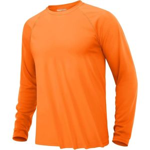 Heren Shirt met UV-bescherming UPF 50+ en Lange Mouwen voor Zomer Outdoor Activiteiten