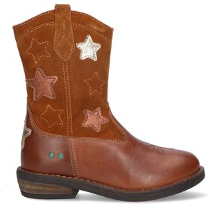 BunniesJR 223826-413 Meisjes Cowboy Boots - Bruin - Leer - Ritssluiting
