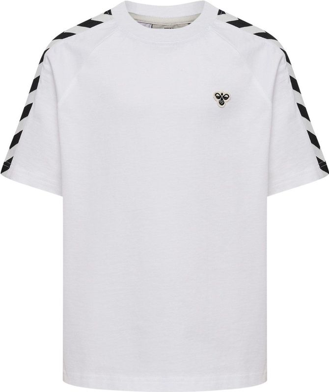 Hummel Kinder Archive Loose T-Shirt 233142 Blanc De Blanc-104 - ca. 4 Jahre