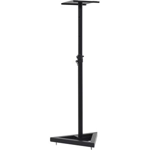 vidaXL Luidsprekerstandaards Staal Zwart - 2 Stuks