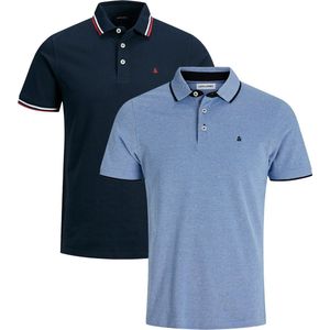 Jack & Jones Heren poloshirt 2 pack Paulos - Slim Fit