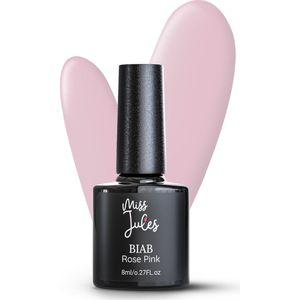 Miss Jules® BIAB – Builder in a Bottle – BIAB Nagel Builder Gel - Licht roze - HEMA & TPO Free