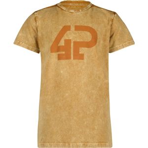 4PRESIDENT T-shirt jongens - Inca Gold - Maat 152