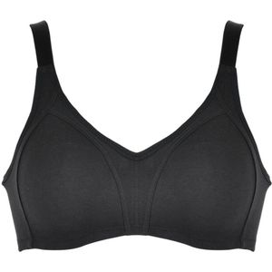 Naturana naadloze soft BH zonder beugels maat 90D zwart