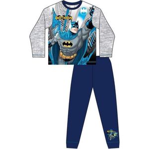 Batman pyjama - maat 140 - grijs - Bat-Man pyama - katoen