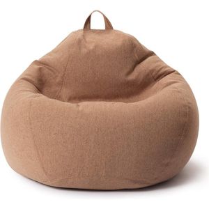 Comfortabele Zitzak voor Binnen | 80x90x50 cm | Wasbare Hoes & Aanpasbare EPS-Korrels | Perfecte Gaming Stoel