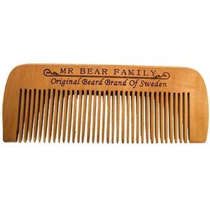 Mr. Bear Mr Bear Family wooden beard comb
