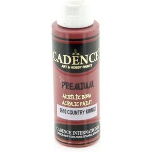 Acrylverf - Country Red - Cadence Premium - 70 ml