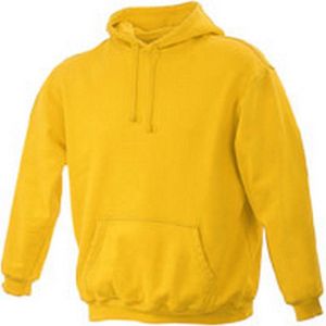 James and Nicholson Unisex Hooded Sweatshirt (Goudgeel)