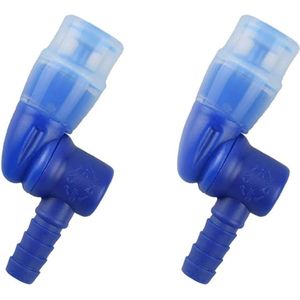2 stuks bijtventiel - lekvrije sport waterzakmondstuk - met aan-uitschakelaar en deksel - voor de meeste hydratatieverpakkingsblaas - drinkaccessoires - outdoor benodigdheden