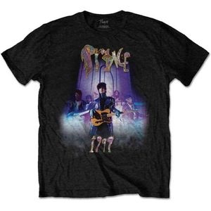 Prince Heren Tshirt -S- 1999 Smoke Zwart