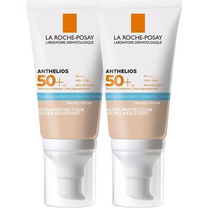 La Roche-Posay Anthelios Ultra Zonnebrand Getint SPF50+ - 2x50ml
