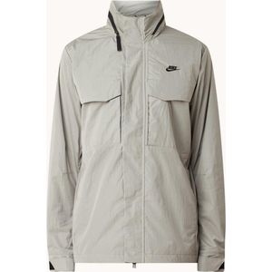 Nike M65 trainingsjack met opbergbare capuchon - Olijfgroen - Maat S