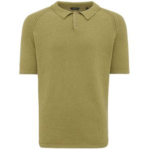 TRESANTI | ERNES | Badstof gebreide polo | Bright groen | Size L