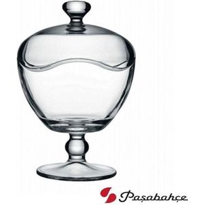Pasabahce Toscana - Glazen Suikerpot Op Voet - 130 mm