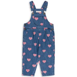 Konges Slojd Magot Overalls Aop Gots Broeken Meisjes - Blauw - Maat 104