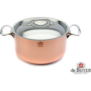 De Buyer Prima Matera braadpan koper/rvs 20 cm inductie