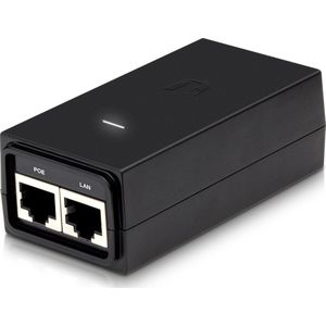 Ubiquiti Networks POE-24-12W - PoE adapter - Zwart