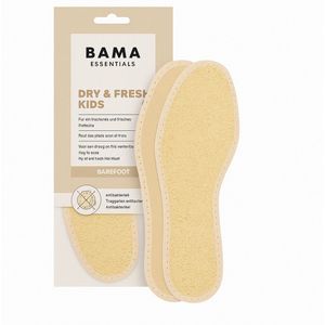 Bama Dry & Fresh Kids – Schoeninlegzolen voor kinderen, hygiënisch en comfortabel, dun model met zilverionen – 1 paar – maat 22/23 EUR