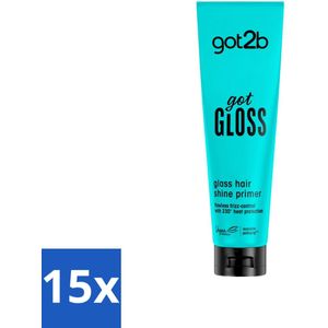 15 x Got2B - Haarprimer - Got Gloss - 150 ml -